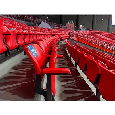 China Event Centers HDPE Floor Polymer Anti-UV Fixed Stadium Chair Seat For Outdoor Event Centers for sale