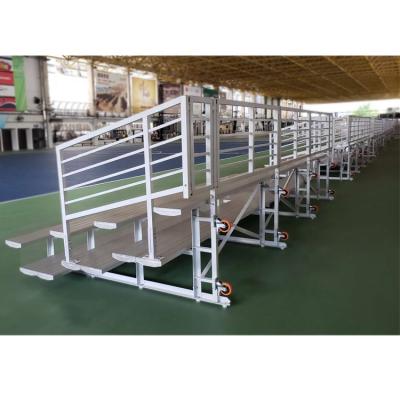 China Tennis Court Assembly Easy Modular Stands Aluminum Bleacher Planks For Tennis Court for sale