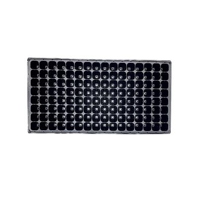 China Plastic Plant Breeding Eco-friendly Plastic Hydroponic Plant Seed Cell Nursery Trays Growing Root Trainer 128 Holes for sale