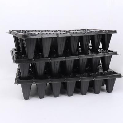 China Eco-friendly Plastic Planting Hydroponics Seedling Starter Trays Plastic Seedling Growing Trays for sale