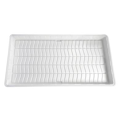 China Propagating Seedling White Hydroponic Grow Flood Table Grow Bed Flood Drain Tray for sale