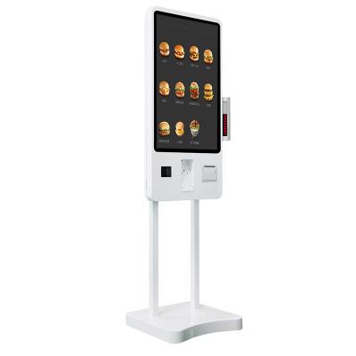 China Interactive Touch Display 32inch Self Service Payment Signage Touch Screen Ordering Machine for sale