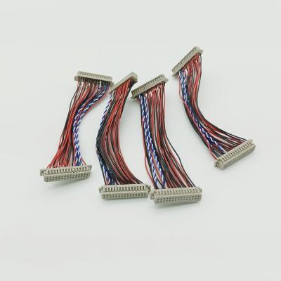 China DF13-40DS-1.25C 20pin 30pin 40pin Electronic Cable Lvds Cable Assembly HRS for sale