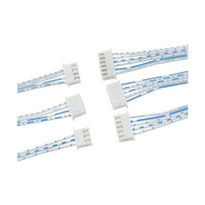 China Factory XH2.5 2468 Electronic Flat Connector 4 Ribbon Cable 8pin Wiring Harness Cable for sale