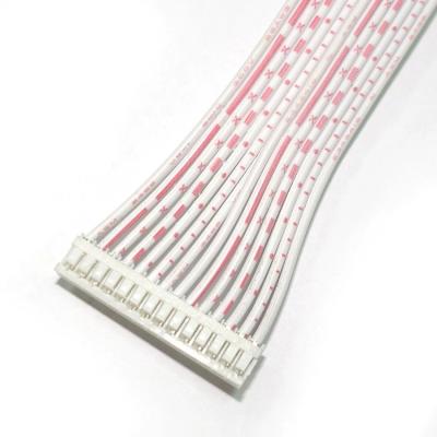 China Dual Head Awm2468#26Awg 24Awg Xh 7 Pin 2.54Mm Electronic Pitch 10Cm 100Mm Length Flat Ribbon Cable Harness Assembly for sale