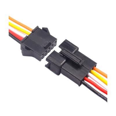 China JST SM 2.5mm electronic jst conetctor 2pin 3pin 4 pin 5pin electronic with cable car wiring for sale