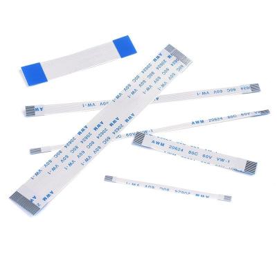 China Pitch 20624 AWM 80C FFC Laptop Flat Ribbon Cable Electronic 6pin 8pin 10 pin 30 pin 40pin 0.5 mm for sale