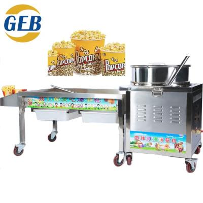 China Snack Factory Hot Sale Gas Heating Popcorn Machine for sale