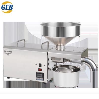 China home use oil cold press machine/rice bran oil cold pressed press for sale