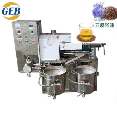 China food & Beverage Plant Screw Soybean Oil Expeller Mustard Oil Machine In Bangladesh Oil Pressers for sale