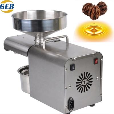 China Excellent factory direct sales home automatic peanut/mini coconut oil press machine HJ-P10 use mini oil pressers for sale