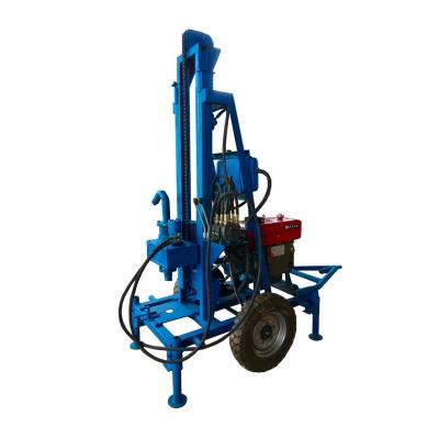 China Lightweight High Efficiency Hot Sale Cheap Drilling Garden Machinery Electric Hydraulic Mini Water Well Drill Rig For Sale for sale