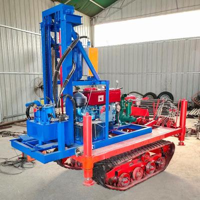 China Lightweight High Drilling Efficiency 200m Deep Hydraulic Geotechnical Drilling Rig Full Water Well Drilling Rig for sale