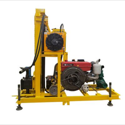 China High Drilling Efficiency 150m Lightweight Hydraulic Portable Deep Portable Diesel Rotary Drilling Rig For Water Well Metal Drilling Rig for sale