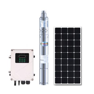 China Long Life 24V 48V 72V 110V Impeller Water Pump DC Submersible Solar Water Pump for sale