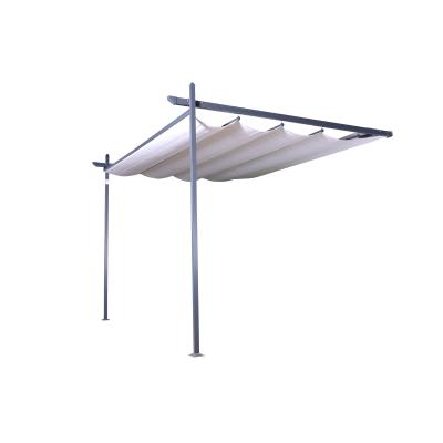 China ECOLOGICAL outdoor pergola with manual control for OBI for sale