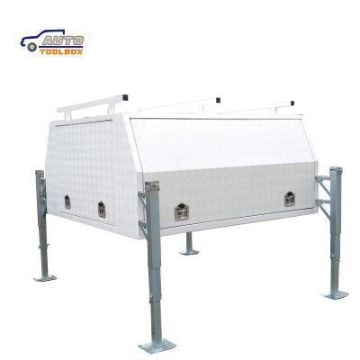 China Powder coat aluminum waterproof truck tool box truck awning with jackoff BH-C1800JW for sale