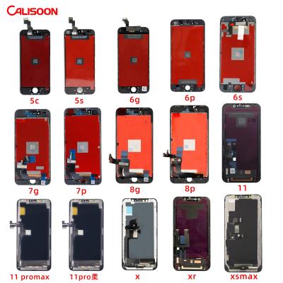 China Multi-touch Calisoon Mobile Phone LCDs (IPS Technology) Show For X XR XS 11 PRO max 8 7 original 6s 6 plus for iphone lcd for sale