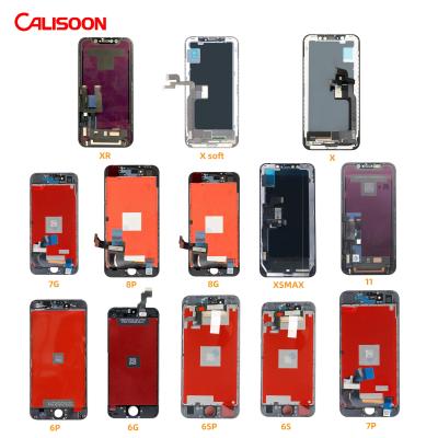 China TFT Mobile Phone LCDs Manufacturer LCD Display For Iphone 7 8 X XR 6 6S 7P 8PLUS for sale