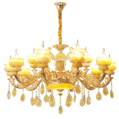 China European Contemporary Living Room Hotel Vintage Pendant Lighting Led Chandeliers Modern Luxury Crystal Ceiling for sale