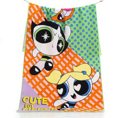 China Factory Directly Beach Towels Designer Viable Luxury Cartoon Beach Towel for sale