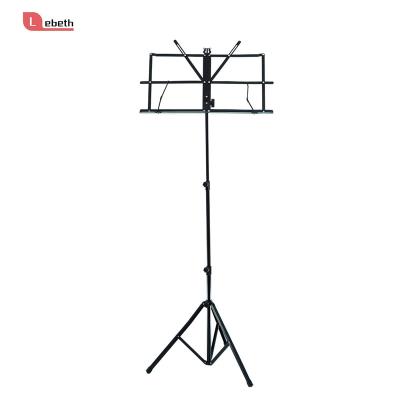 China Playing PJ-01 Portable Folding Music Stand Portable Folding Lifting Music Stand Send Packing Bag for sale