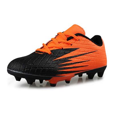 China Breathable YZ Indoor Soccer Shoes OEM ODM Kids Custom Boys Outdoor Sports Football Boots for sale