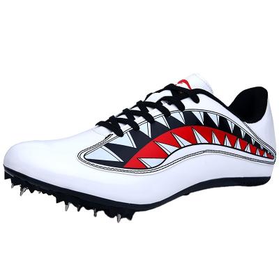 China YT Comfortable Mens Womens Athletics Shoes Track & Field Running Sneakers Lightweight Spikes Training Jumping Shoes With Spikes For for sale