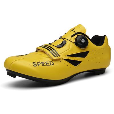 China YZ Breathable Wholesale Manufacturers Locks Bicycle Shoe Trainning Road Cycling Shoes for sale