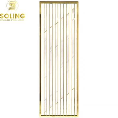 China Modern Professional Project Laser Cut Decorative Metal Screens Wall Room Divider Metal Screens For Wall Partition for sale