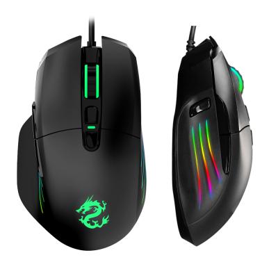 China 3D Manufacturer 8d Arc Design Ergonomic Natural Multimedia 10000 DPI Professional Gaming Mouse For Gamer for sale