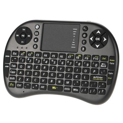 China Backlit Backlit 2.4G Mini Keyboard Lithium Battery Fly Wireless Air Mouse Wireless Remote Control For Android Windows TV Box for sale