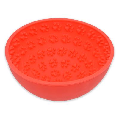 China A Reasonable Prices Viable Custom Silicone Pet Viable Packaging Genuine Goods Licking Bowl for sale