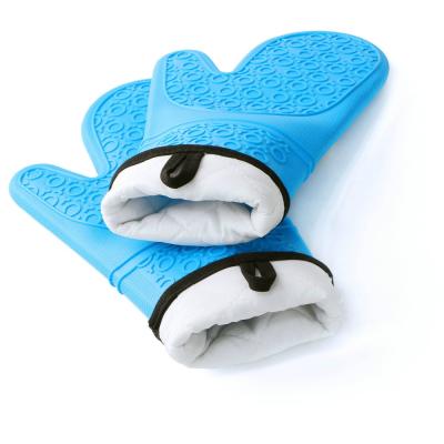 China Food Resistant Silicone Resistant Fashion Resistant Custom Design Color Oven Mitt Viable for sale