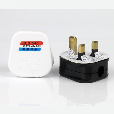 China Residential / General Purpose Plug HK 3-PIN BS546 Wiring Assembly UK Standard Plug for sale