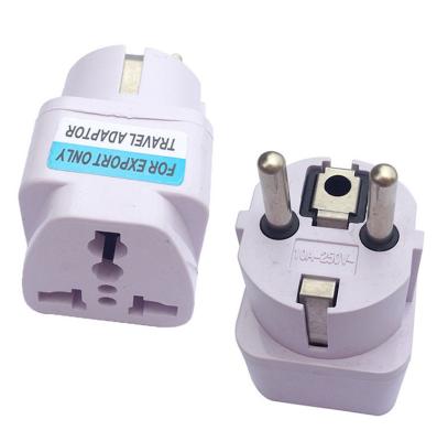 China Residential / General Purpose German Standard Adapter Conversion Travel Global Adapter Plug for sale