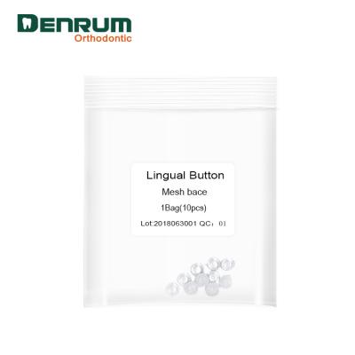 China Orthodontic Dentist Mesh Base Lingual Buttons from Dental Art China Factory for sale