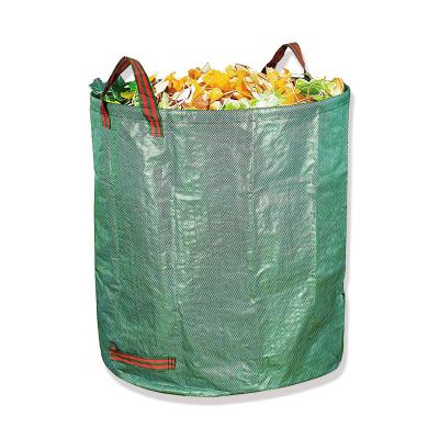 China Durable 80 Gallon PP Pop Up Garden Trash Lawn Leaf Bag for sale