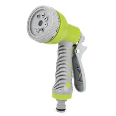 China Outdoor Garden Watering Hose Nozzle Watering Heavy Duty Multi Function 7 Patterns Garden Watering Gun for sale