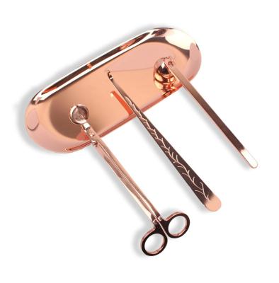 China Good Durable Watch Production Antique Bronze Candle Scissors Wick Trimmers for sale