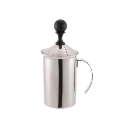 China 600ml 304 Stainless Steel Viable Milk Frother And Milk Pitcher Set Milk Frother Maker Set for sale