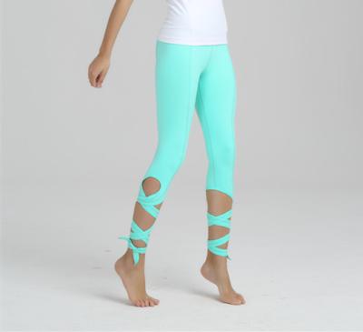 China Wholesale wrap ties turnout performance yoga pants leggings for sale