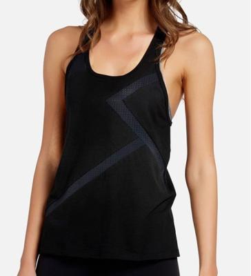 China custom brand breathable scoop neckline fitness gym tank top for sale