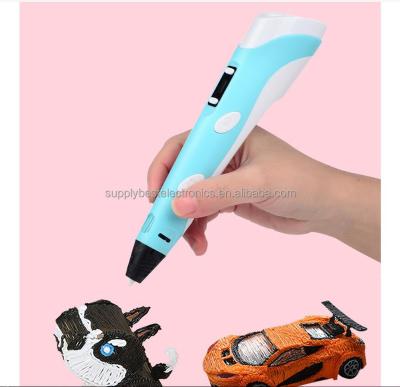 China wholesale discount plastic 3d painting caneta de pluma pen for bulk use printing home low price 3d pen for sale