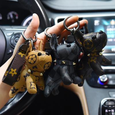 China Luxury Where To Buy Dog Design Leather Key Chain Online Designer Keychain The Best From China Luxury Key Chain Supplier for sale