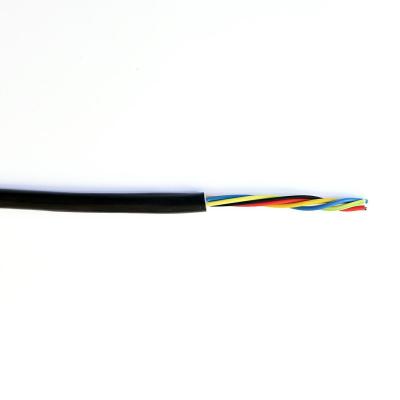 China FEP / PFA Multi Core Shielded Cable For High Temperature Motors for sale