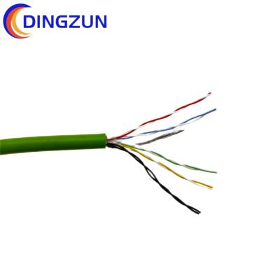 China Dingzun flexibles PVC schirmte Daten ab, die multi Paare Kabel 5 Paare instrumentieren zu verkaufen