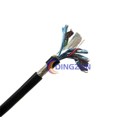 China 6 Beschermde de Sensorparen Kabel van 24awg van de pvc Te koop