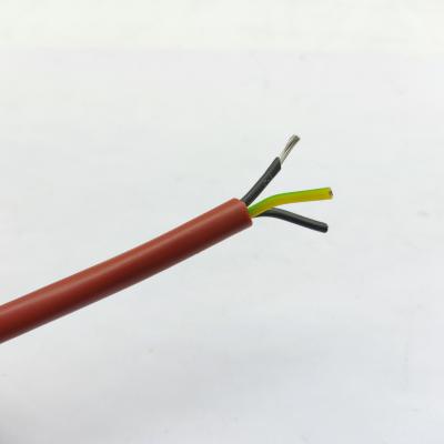 China 180 graden 3G0.75 SILICONE FLEXIBLE CABLE voor robot Te koop