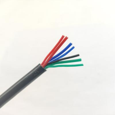 China Cable de sensor de chaqueta de TPU de silicona de 7 núcleos múltiples flexible en venta